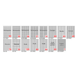 Etichette su A4 Argento d.20 50fg gb
