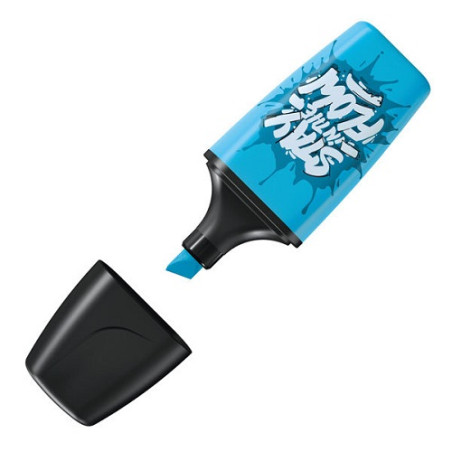Evidenziatore Stabilo Boss mini special edition blu