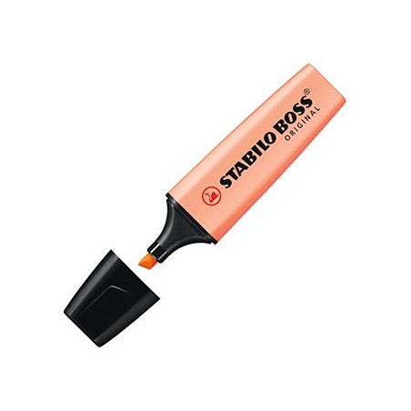 Evidenziatore Stabilo Boss salmone pastello
