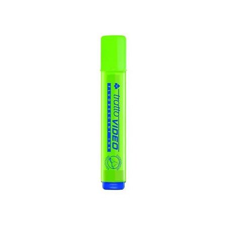 Evidenziatore Tratto Video Verde lime 09