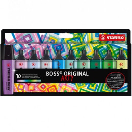 Evidenziatori Stabilo Boss 10pz colori freddi