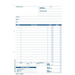 Fattura per prestazioni di opere o servizi a condomini 50x2cp