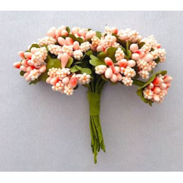 fiori per bomboniere 24pz bianchi