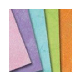 Foglio carta di riso 70x100 gr.25 verde acido