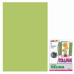Foglio di CARTA VELINA verde lime 50x70