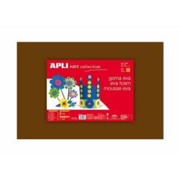 Foglio di Gomma eva 40x60 marrone