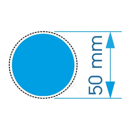 Fustella grande 50mm cerchio