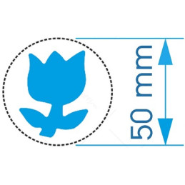 Fustella grande 50mm Tulipano