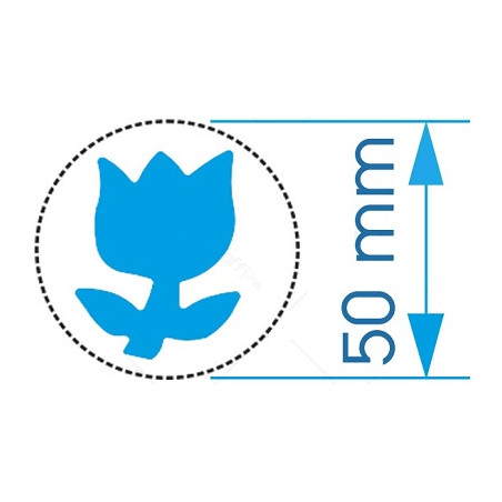 Fustella grande 50mm Tulipano