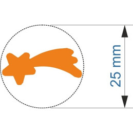 Fustella media 25mm cometa x EVA FOAM