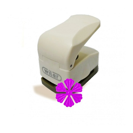 Fustella media a rilievo Fiore