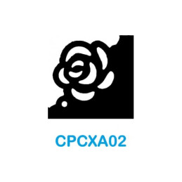 Fustella per angoli combinata Rosa