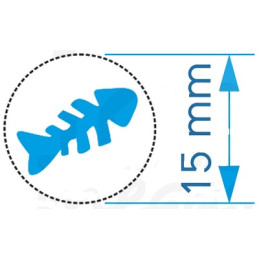 Fustella piccola 15mm Spina di pesce