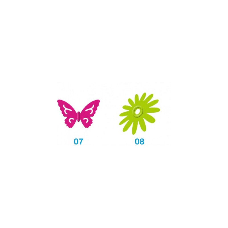Fustella silhoulette con rilievo farfalla