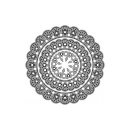 Fustella sottile Fiocco di neve x Fustellatrice f.to A4