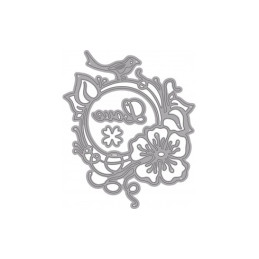 Fustella sottile GHIRLANDA LOVE 3 SOGG. Utilizzabili con macchine oltre 80mm. Isabella WILER ISA4.