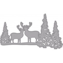 Fustella sottile Renne x Fustellatrice f.to A4