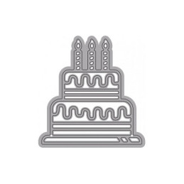 Fustella sottile TORTA. Utilizzabili con ROSA80 - VIOLA80.