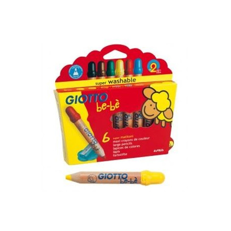 Giotto bebè Super matitoni a 6