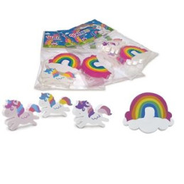 Gomme Unicorno 2pz