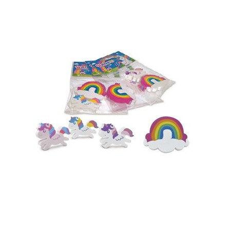 Gomme Unicorno 2pz