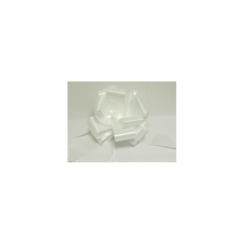 Gran fiocco 31 mm bianco