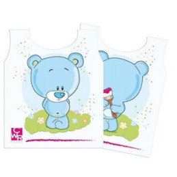 Grembiulino per pittura in plastica leggera