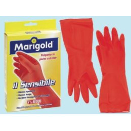 Guanti in lattice M- gialli