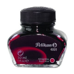 Inchiostro in boccetta Pelikan x stilo rosso 30ml