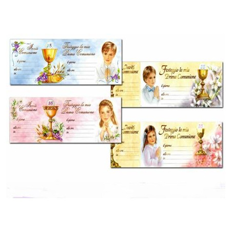 Inviti Comunione conf 10pz