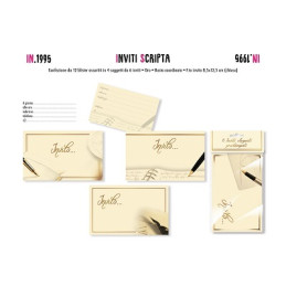 Inviti scripta 12pz