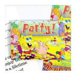 Inviti Spongebob 30pz