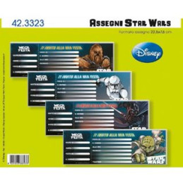 Inviti Star Wars 15pz