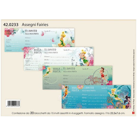 Inviti Trilly e fatine 15 PZ