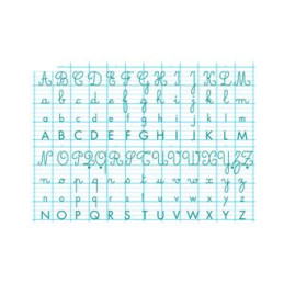 Lavagna abecedario alfabetiere 70x100