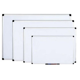 Lavagna magnetica 60x90 cornice Metal alluminio