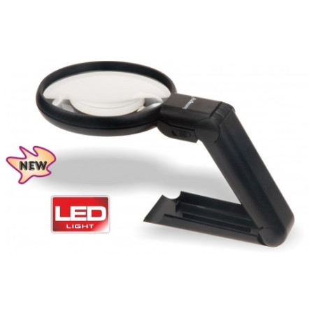 lente di ingrandimento d.90 con Luce Led e supporto