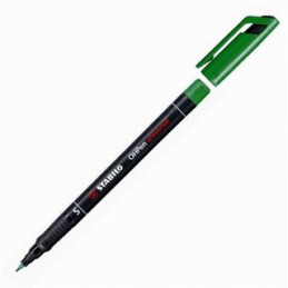 Marker OHP Stabilo S verde