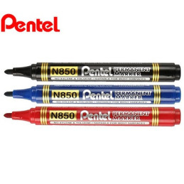 Marker pentel N850 blu P/TONDA