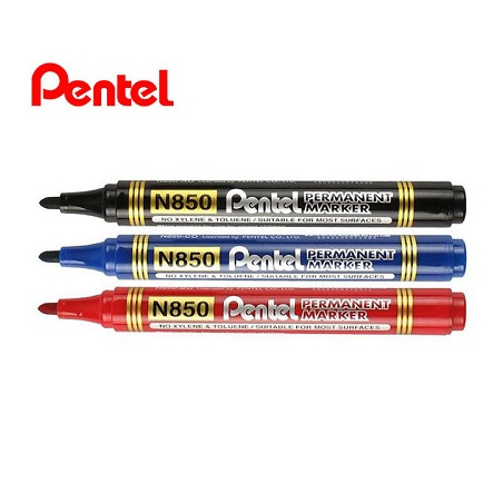 Marker pentel N850 blu P/TONDA