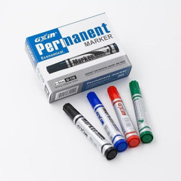 Marker punta scalpello standard rosso  ( SOLO a 12pz)