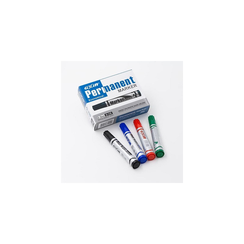 Marker punta scalpello standard rosso  ( SOLO a 12pz)