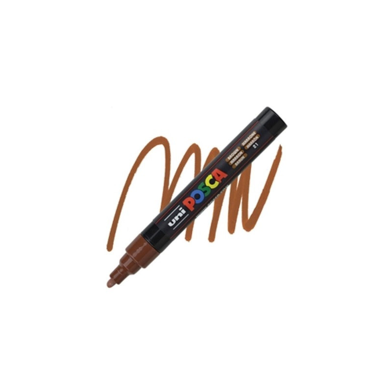 Marker Uni Posca PC5 MARRONE