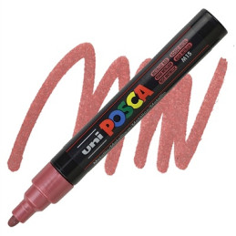 Marker Uni Posca PC5M rosso metal