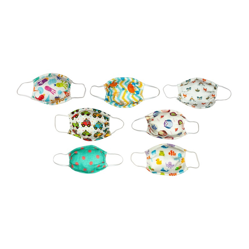 Mascherina bambini riutilizzabile, lavabile fino a 10 volte art.16 comma 2 D-.M.17 Marzo 2020 n.18