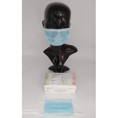 Mascherina chirurgica 3 veli - filtrante igienica - S1 rif. COV 1242- chirurgica (cf da 40pz)