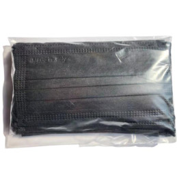 Mascherina chirurgica monouso tipo II nera 10pz