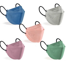 Mascherina FFP2 KN95 - Colorate preformata 10pz