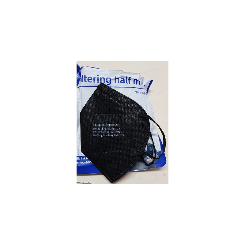 Mascherina FFP2 KN95 - Nera 10pz