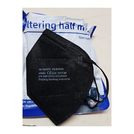 Mascherina FFP2 KN95 - Nera 10pz